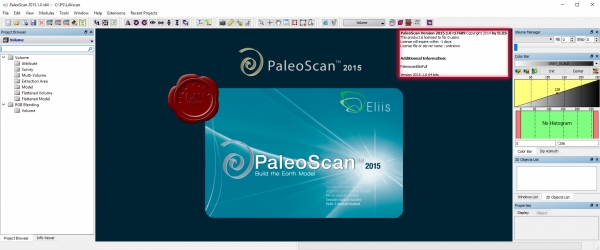 Eliis PaleoScan v2015.1.0 r17689