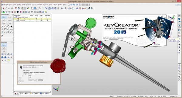 Kubotek KeyCreator 2015 v13.5.0