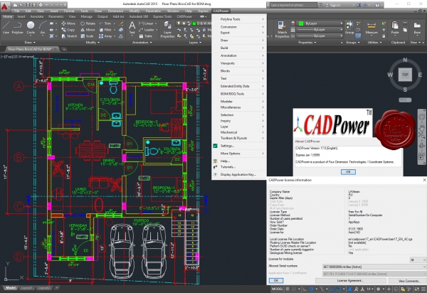 Four Dimension Technologies CADPower v17.0