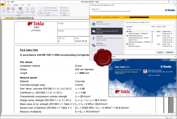 Tekla Tedds 2016 v18.01