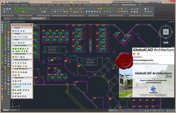 GlobalCAD Architecture 2016 v1.2