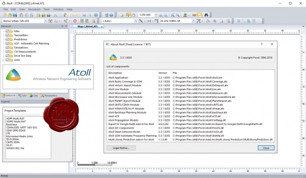 Forsk Atoll v3.3.1.8824/9293 Forsk Atoll v3.3.1.8824/9293