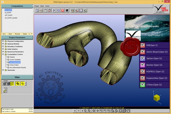 Numeca International FINE/Open v5.2 Numeca International FINE/Open v5.2