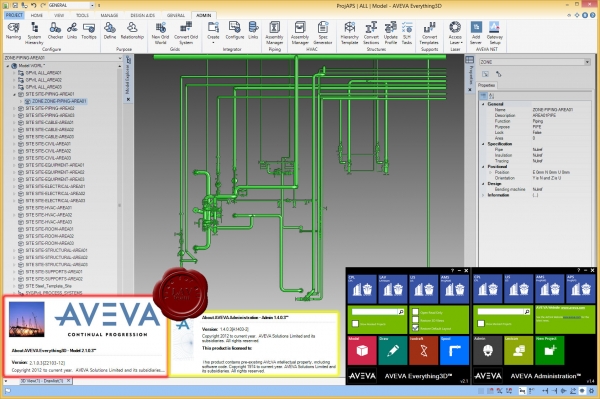 AVEVA Everything3D v2.1.0.3, Administration v1.4.0.3 AVEVA Everything3D v2.1.0.3, Administration v1.4.0.3