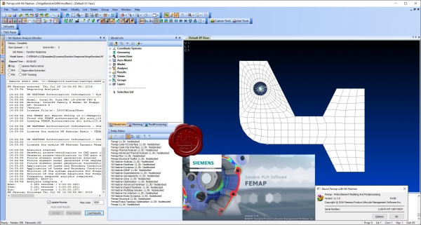 Siemens FEMAP v11.3.0 with NX Nastran x64