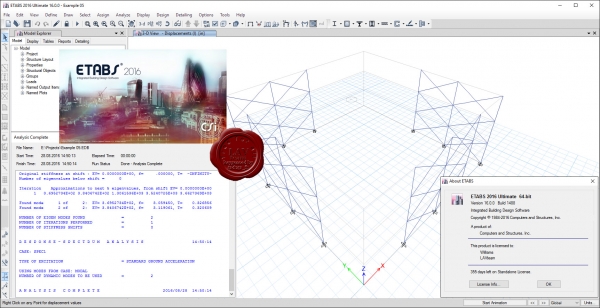 CSI ETABS 2016 v16.0.0 build 1488 CSI ETABS 2016 v16.0.0 build 1488