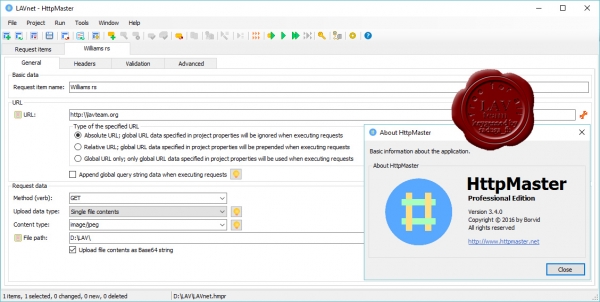 Borvid HttpMaster v3.4.0