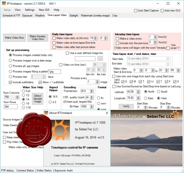 SebecTec IPTimelapse v2.7.1005.0