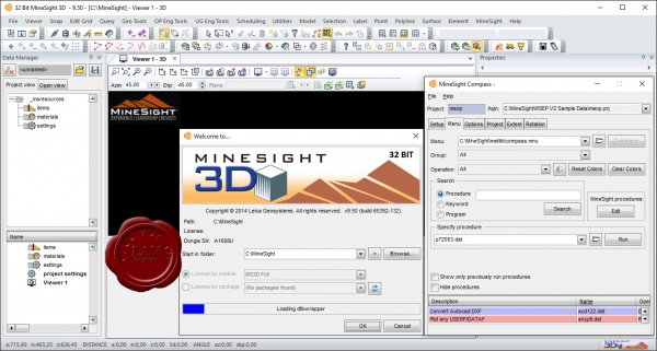 Leica Mintec MineSight 3D v9.50 Leica Mintec MineSight 3D v9.50