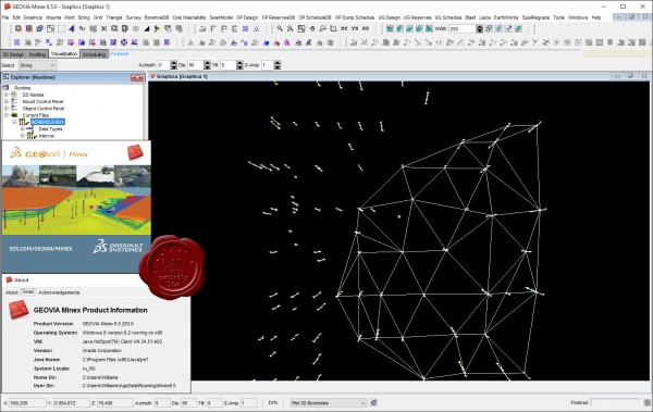 Dassault Systemes GEOVIA Minex v6.5.293.0