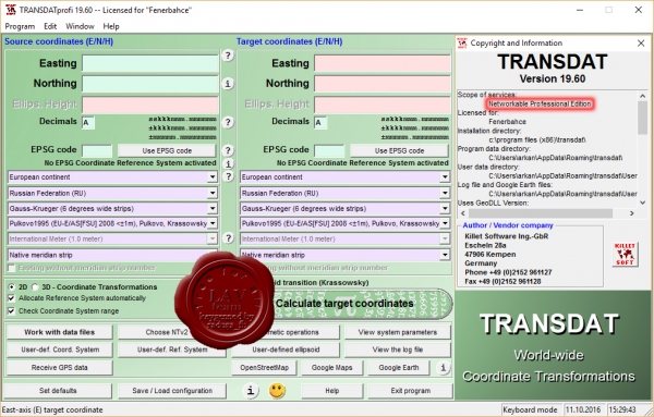 Killetsoft TRANSDAT Professional v19.60