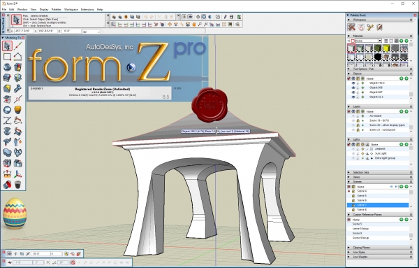 AutoDesSys form•Z pro v8.5.6.9897 AutoDesSys form•Z pro v8.5.6.9897
