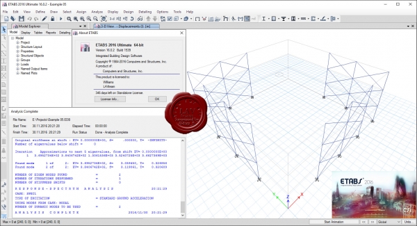 CSI ETABS 2016 v16.0.2 build 1539 CSI ETABS 2016 v16.0.2 build 1539