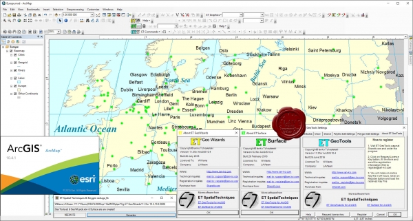 ET SpatialTechniques Products v11.3 for ArcGIS 10.4 ET SpatialTechniques Products v11.3 for ArcGIS 10.4