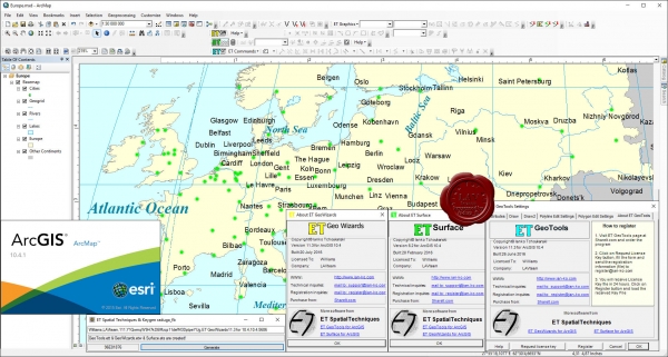 ET SpatialTechniques Products v11.3 for ArcGIS 10.4