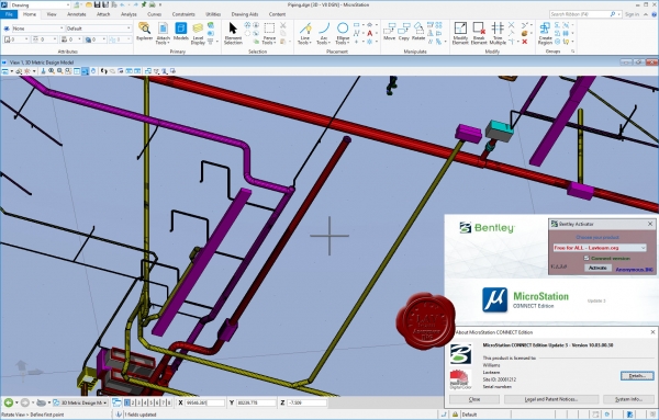 Bentley MicroStation Connect Edition Update 3 10.03.00.30