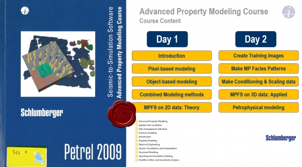 Schlumberger Petrel 2009 - seismic-to-simulation software