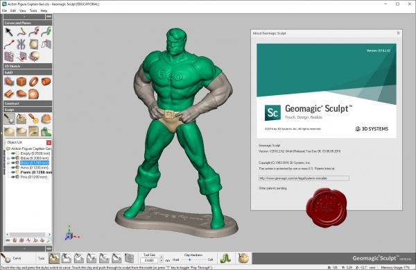 3D Systems Geomagic Sculpt 2016.2.62