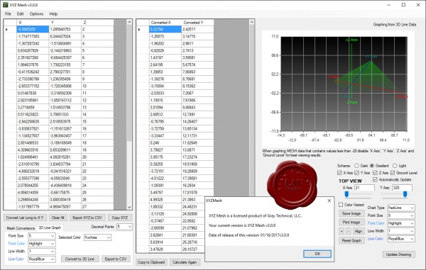 Gray Technical XYZ Mesh v3.0.8