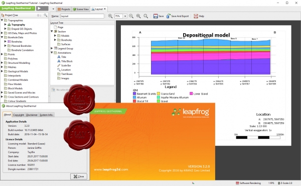 ARANZ Geo Leapfrog Geothermal v3.2.0