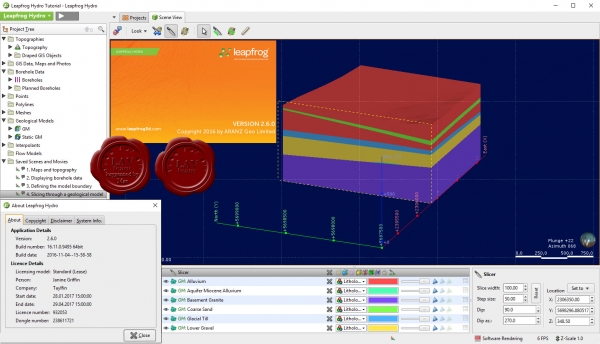 ARANZ Geo Leapfrog Hydro v2.6.0