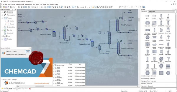 Chemstations CHEMCAD Suite v7.1.2.9917