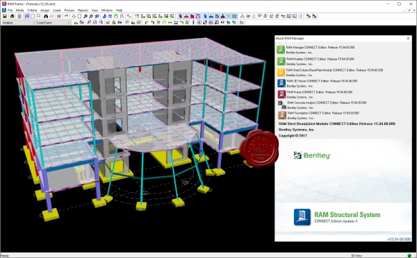 Bentley RAM Structural System v15.04.00.000 Connect edition Update 4 Bentley RAM Structural System v15.04.00.000 Connect edition Update 4