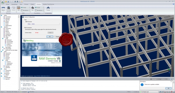 Bentley RAM Elements V8i 13.04.01.208 Connect Edition