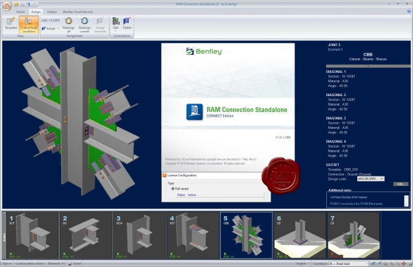 Bentley RAM Connection V8i 11.00.01.208 Connect Edition