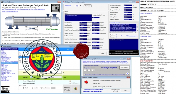 WeBBusterZ S&THex v3.1 & Physical Properties Estimation DB v 3.6.1 WeBBusterZ S&THex v3.1 & Physical Properties Estimation DB v 3.6.1
