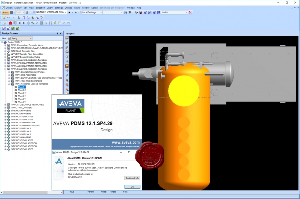 AVEVA PDMS v12.1.SP4.29