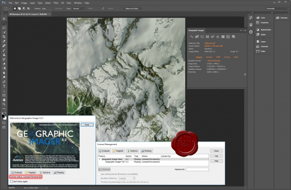 Avenza Geographic Imager v5.2.1