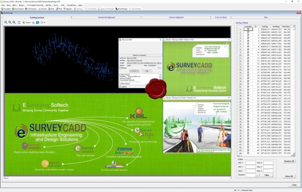 ESurvey CADD v13.02 & Civil Tools v2.10