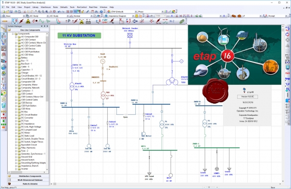 Operation Technology ETAP v16.0.0.31216