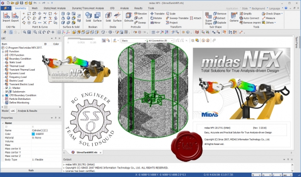 midas NFX 2017 R1