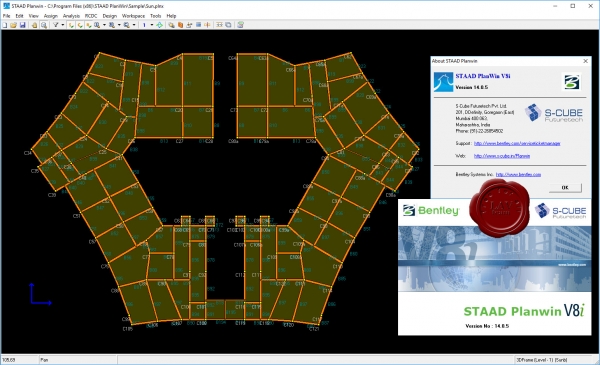Bentley STAAD PlanWin V8i v14.0.5