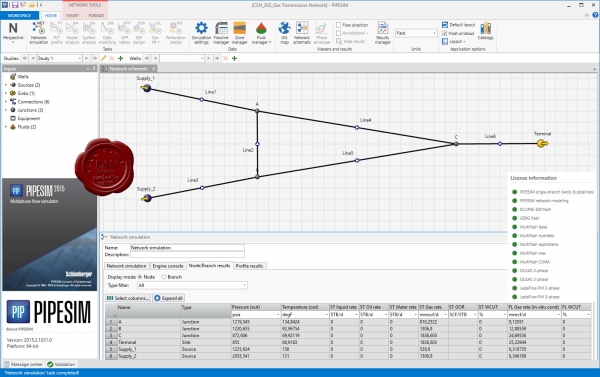 Schlumberger PIPESIM 2015.2 build 1031.0