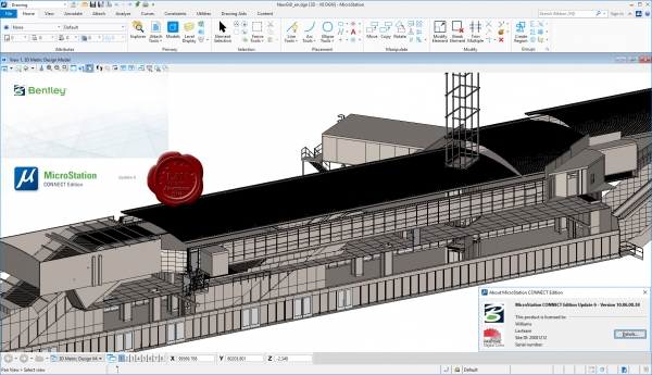 Bentley MicroStation Connect Edition Update 6 10.06.00.38