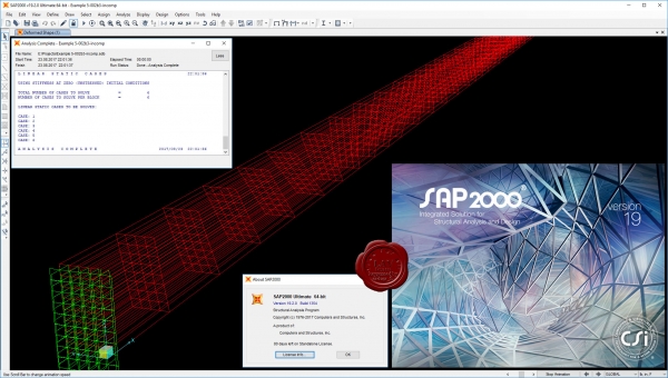 CSI SAP2000 v19.2.0 build 1354