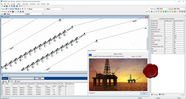 Sunrise PIPENET VISION v1.8.0.2250