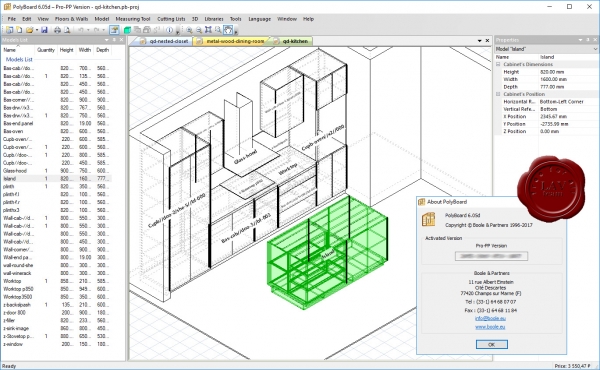 Boole & Partners PolyBoard Pro v6.05d Boole & Partners PolyBoard Pro v6.05d