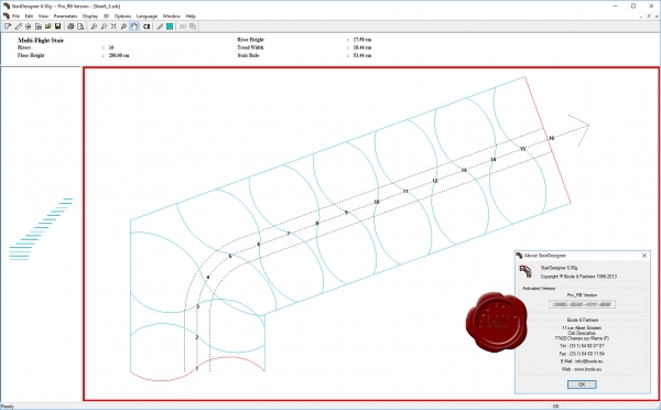 Boole & Partners StairDesigner Pro v6.50g Boole & Partners StairDesigner Pro v6.50g