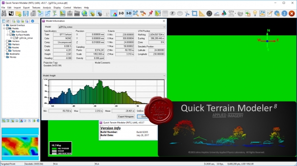 Applied Imagery Quick Terrain Modeller v8.0.7 Applied Imagery Quick Terrain Modeller v8.0.7