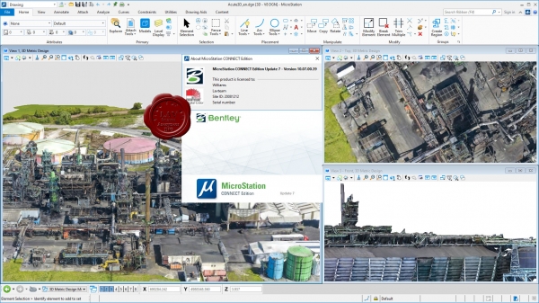 Bentley MicroStation Connect Edition Update 7 10.07.00.39