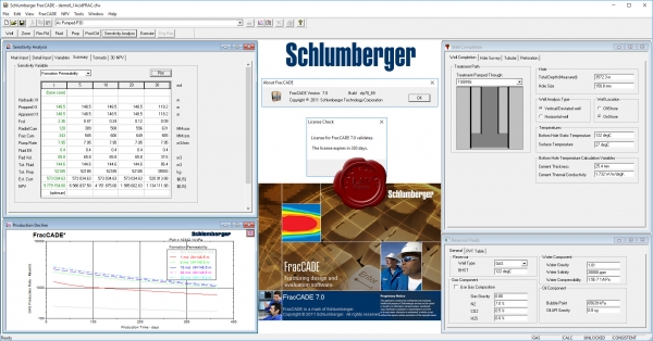 Schlumberger FracCADE v7.0