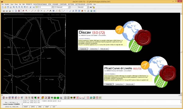 Survey CAD System pfCAD Discav v13.0.72