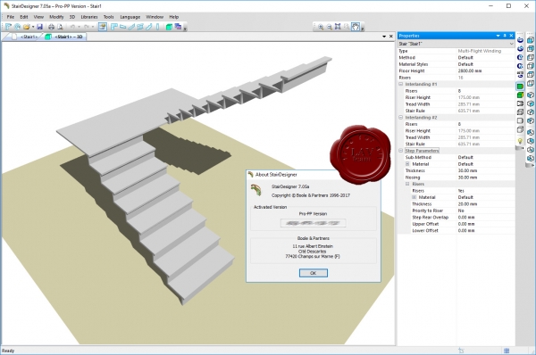 Boole & Partners StairDesigner Pro v7.05a Boole & Partners StairDesigner Pro v7.05a