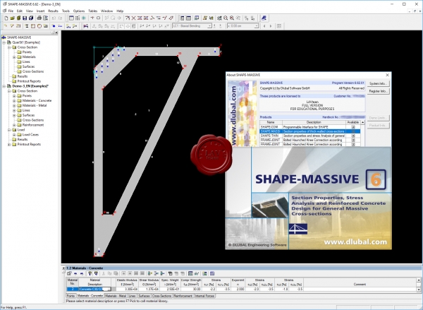 Dlubal SHAPE-MASSIVE v6.62.01