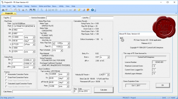 Control-Soft Enterprises FE-Sizer v4.2.2