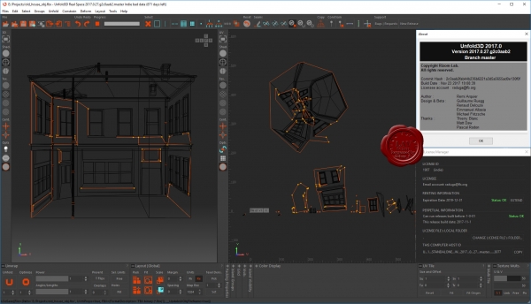 Rizom-Lab Unfold3D 2017.0.27 Rizom-Lab Unfold3D 2017.0.27